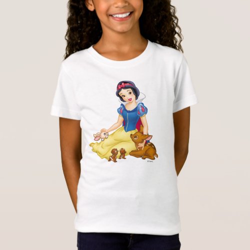 Snow White and Animal Friends T_Shirt
