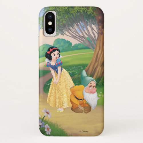 Snow White And Bashful iPhone X Case