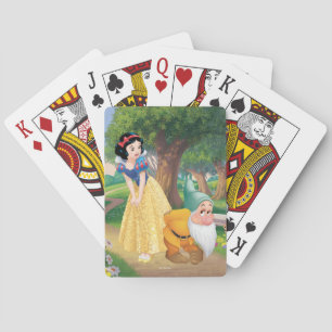 Snow White And Bashful Playing Cards