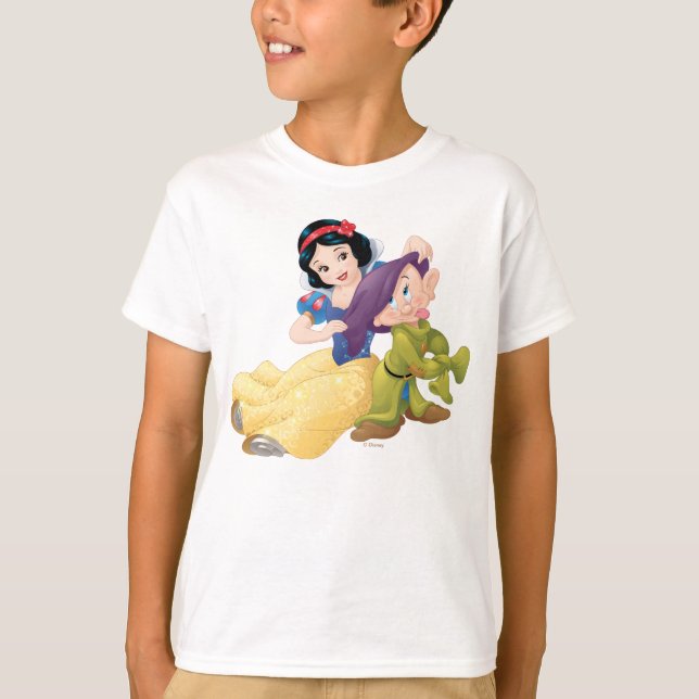 Snow White And Dopey T-Shirt (Front)