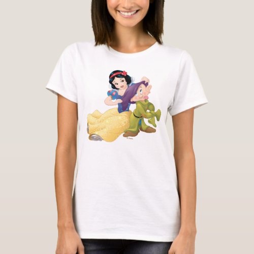 Snow White And Dopey T_Shirt