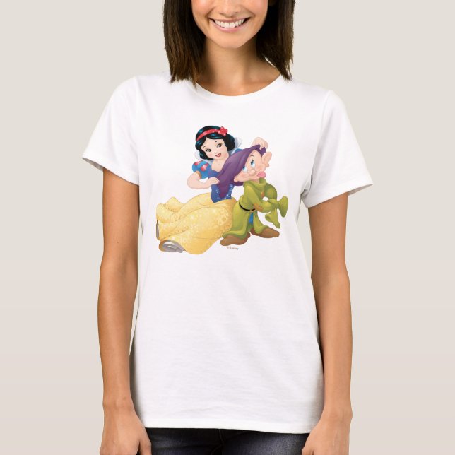 Snow White And Dopey T-Shirt (Front)