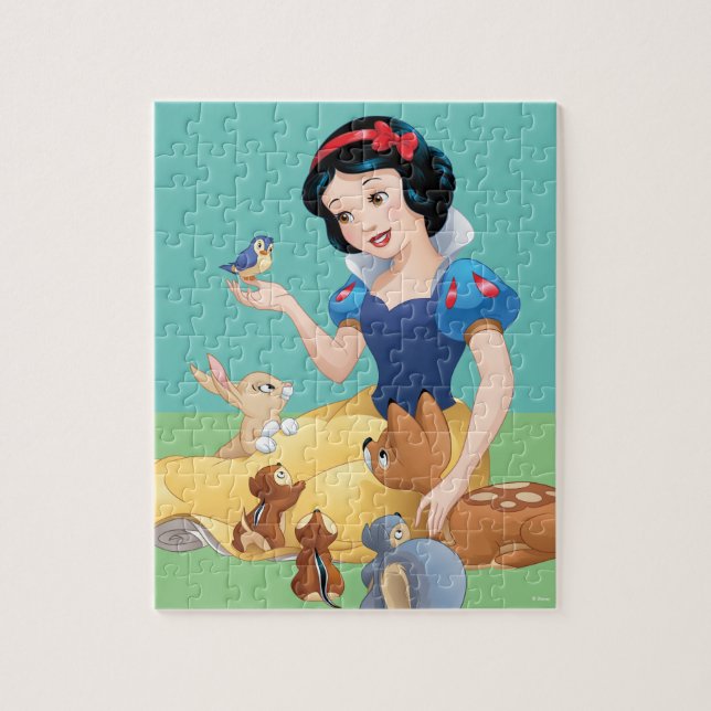 Snow White and her Woodland Friends Jigsaw Puzzle (Vertical)