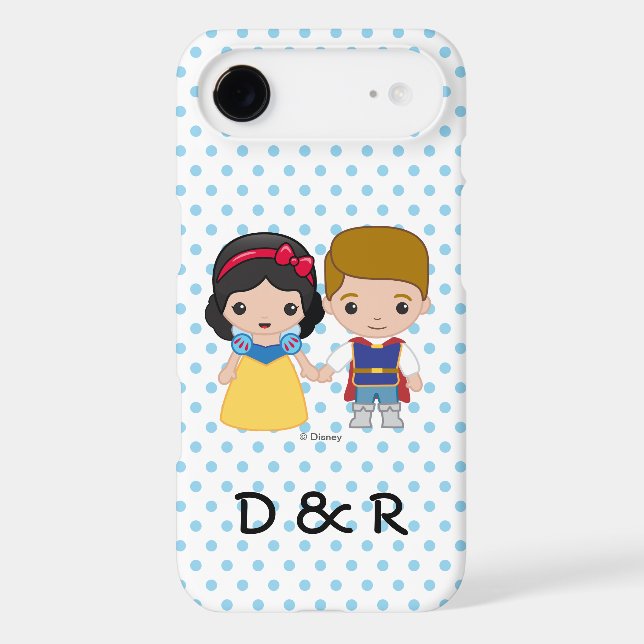 Snow White and Prince Charming Emoji Case-Mate iPhone Case (Back)