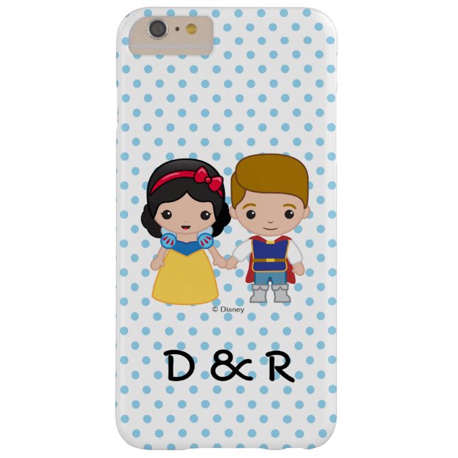 Snow White and Prince Charming Emoji Case-Mate iPhone Case (Back)