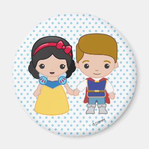 Snow White and Prince Charming Emoji Magnet