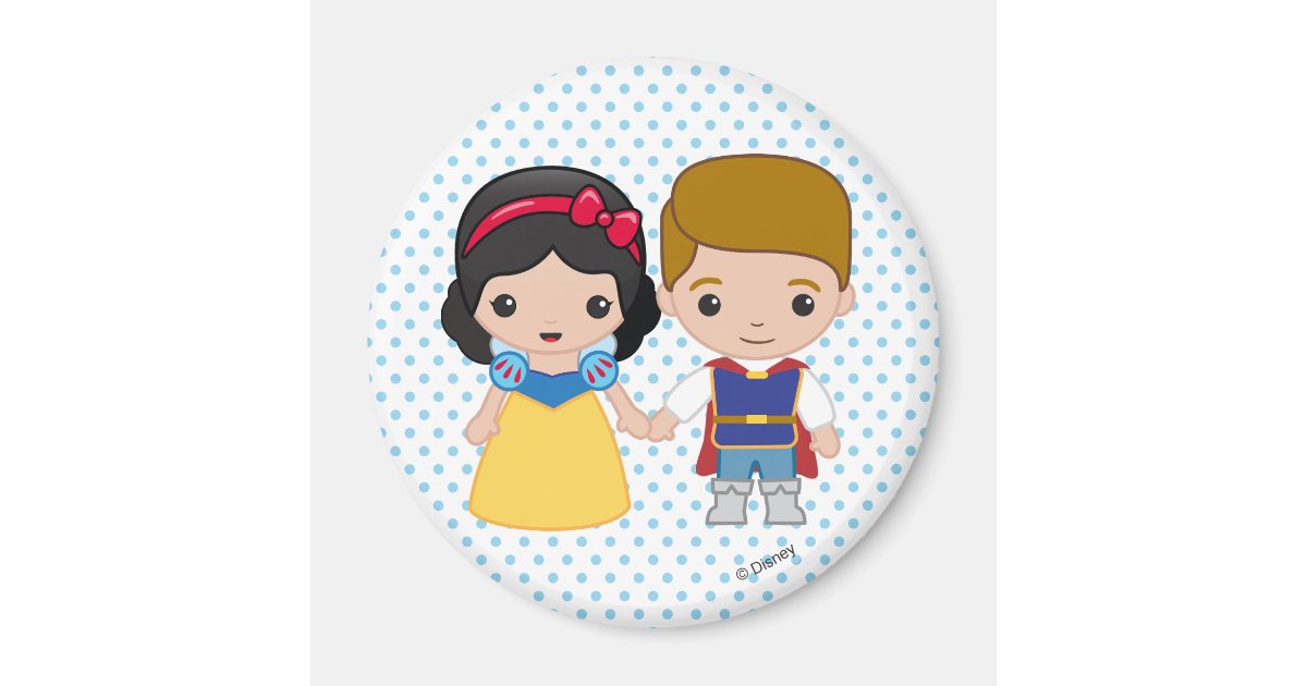 Snow White and Prince Charming Emoji Zazzle