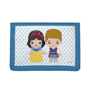 Snow White and Prince Charming Emoji Tri-fold Wallet