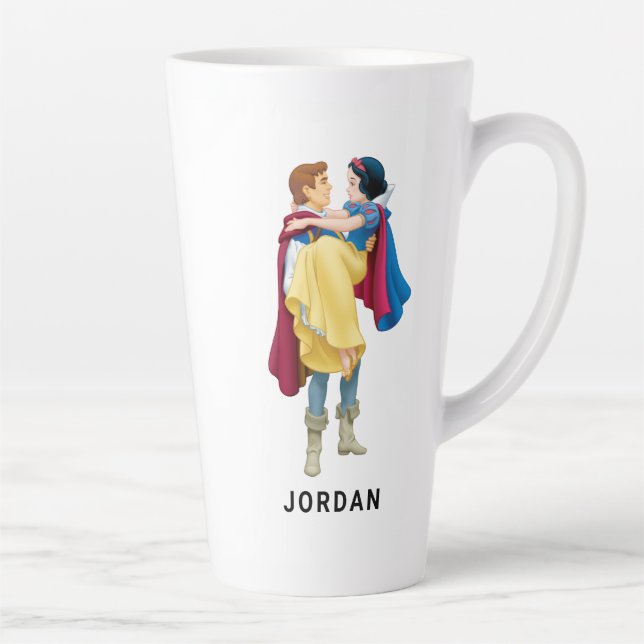 Snow White and Prince Charming Latte Mug (Right)