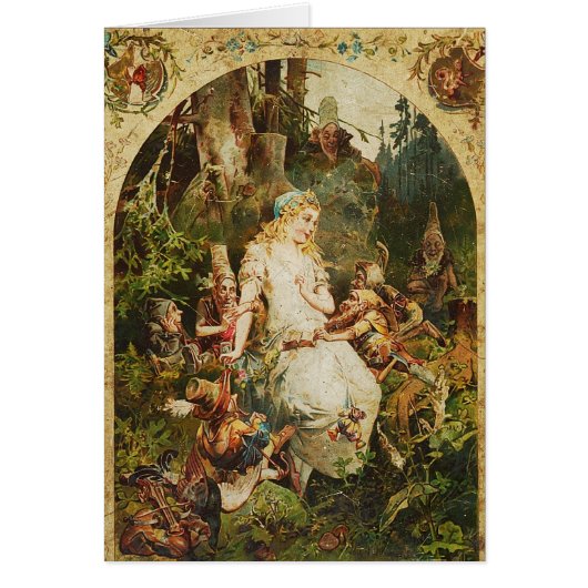 Snow White and Seven Dwarves Cards (Front)
