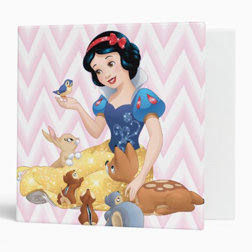 Snow White and the Forest Animals Binder