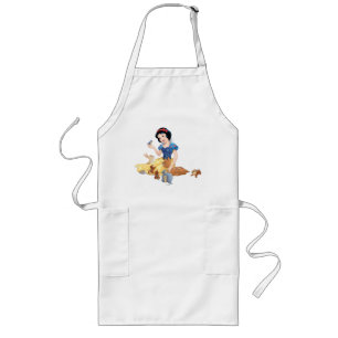 Snow White and the Forest Animals Long Apron