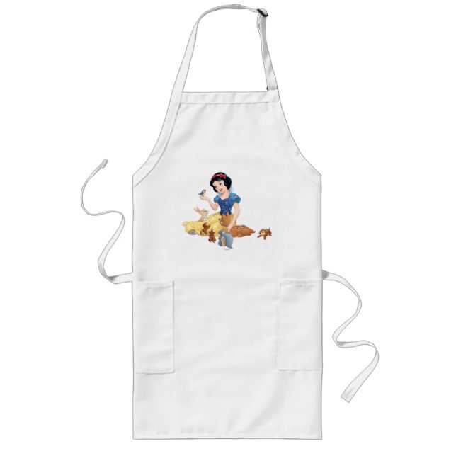 Snow White and the Forest Animals Long Apron (Front)