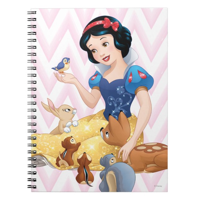 Snow White and the Forest Animals Notebook (Front)