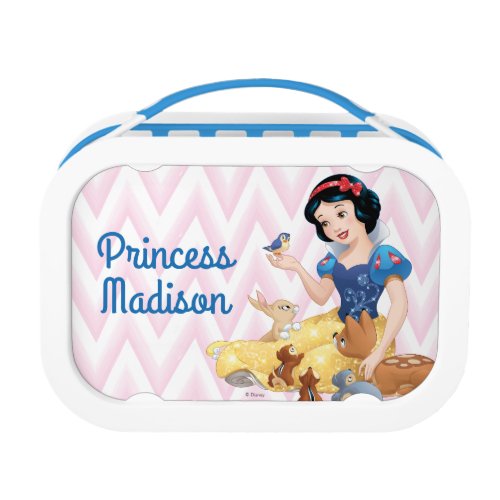 Snow White and the Forest Animals _ Personalized Lunch Box