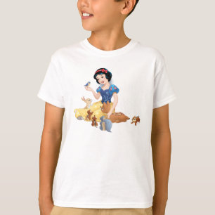 Snow White and the Forest Animals T-Shirt