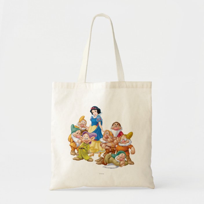 snow white tote bag