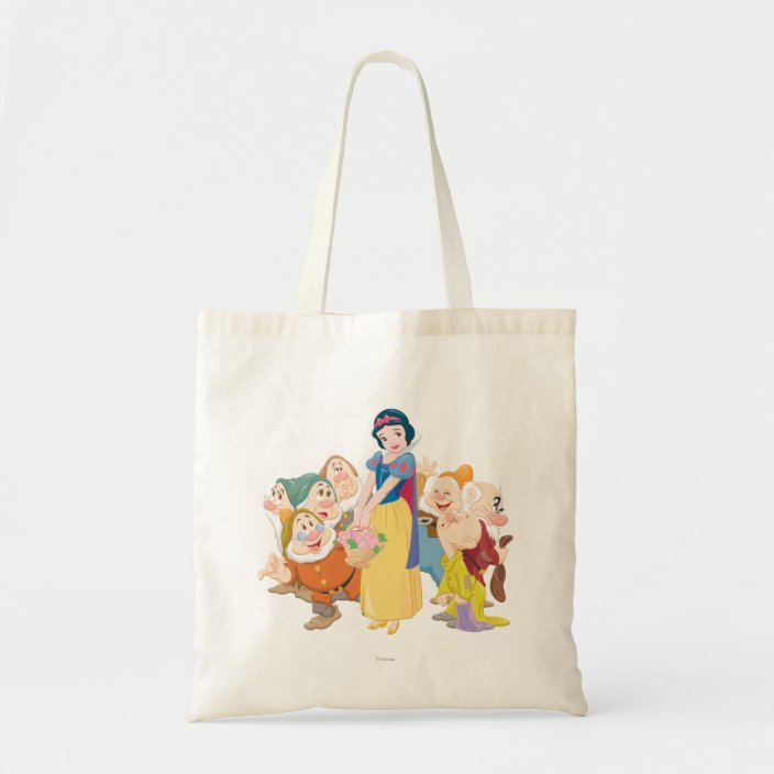 snow white tote bag