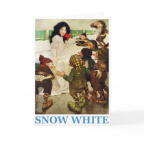 Snow White and The Seven Dwarfs Card Snow White and The Seven Dwarfs Card