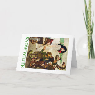 Snow White and the Seven Dwarfs Card