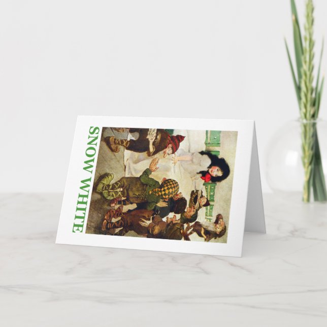 Snow White and the Seven Dwarfs Card (Front)