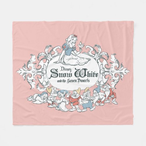Snow White and the Seven Dwarfs  Fairest of All Fleece Blanket