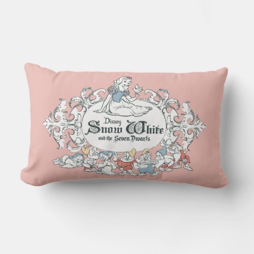Snow White and the Seven Dwarfs  Fairest of All Lumbar Pillow