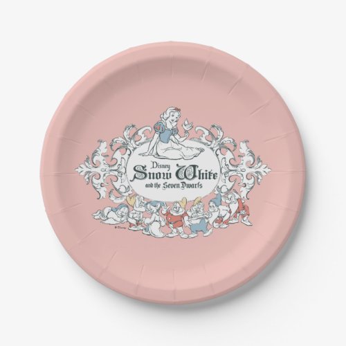 Snow White and the Seven Dwarfs  Fairest of All Paper Plates
