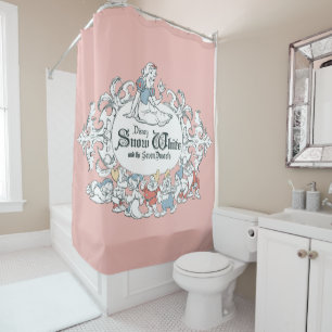 Snow White and the Seven Dwarfs   Fairest of All Shower Curtain