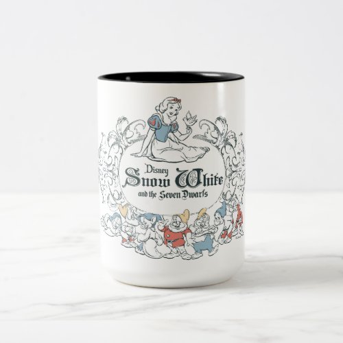 Snow White and the Seven Dwarfs  Fairest of All Two_Tone Coffee Mug