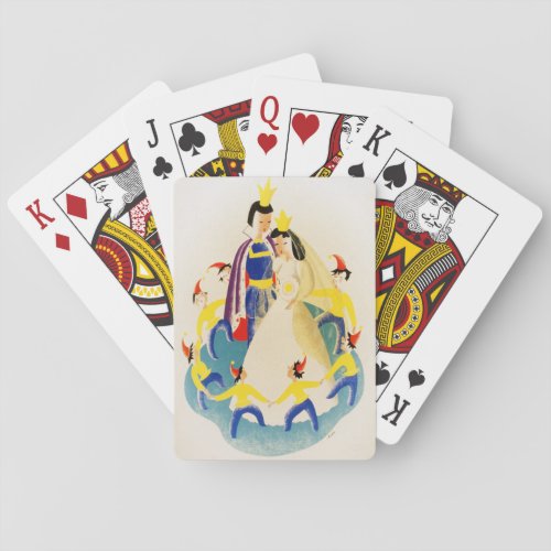 Snow White and the Seven Dwarfs Poker Cards