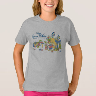Snow White and the Seven Dwarfs taking a Break T-Shirt
