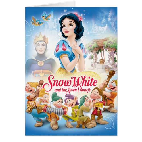 Snow White and the Seven Dwarfs with Evil Queen