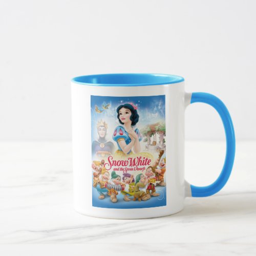 Snow White and the Seven Dwarfs with Evil Queen Mug