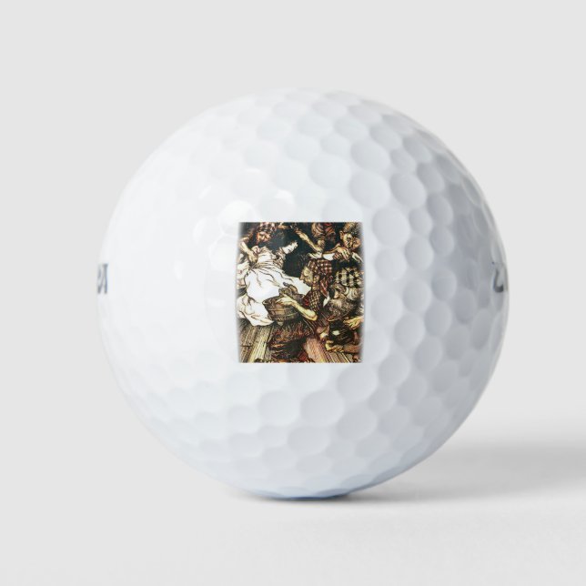 SNOW WHITE AND THE SEVEN DWARVES GOLF BALLS (Front)
