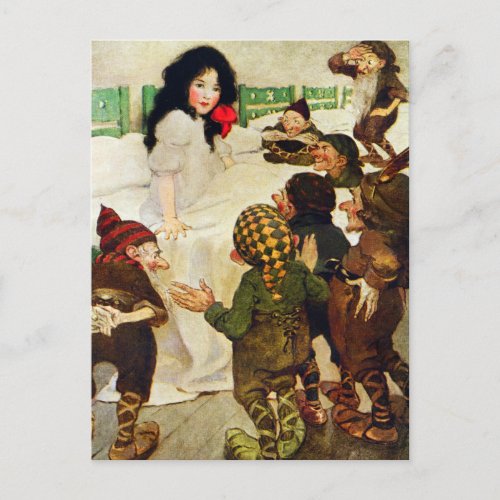 Snow White and the Seven Dwarves Postcard