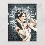 Snow White Beauty Queen With Tiara Postcard at Zazzle