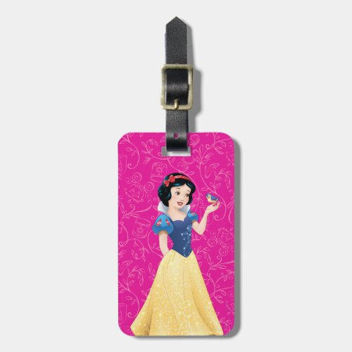 Snow White  Besties Rule Luggage Tag