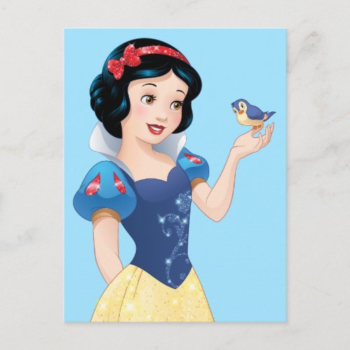 Snow White  Besties Rule Postcard