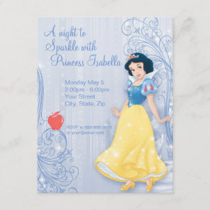 Snow White Invitation - Dgtally