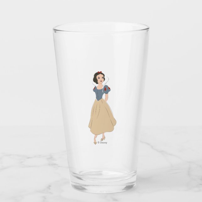 Snow White Captured Moment Glass (Front)