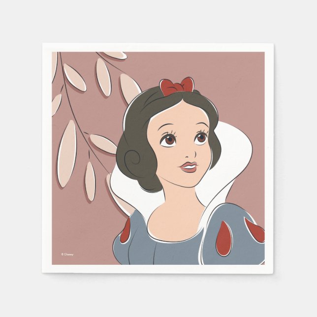 Snow White Captured Moment Napkins (Front)