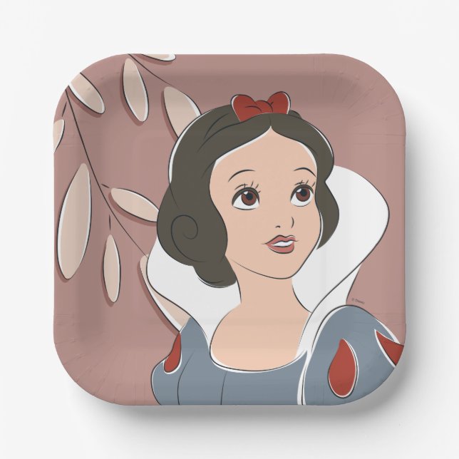 Snow White Captured Moment Paper Plates (Front)