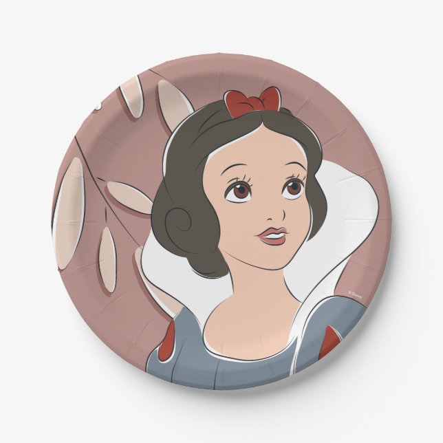 Snow White Captured Moment Paper Plates (Front)