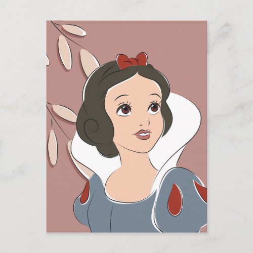 Snow White Captured Moment Postcard