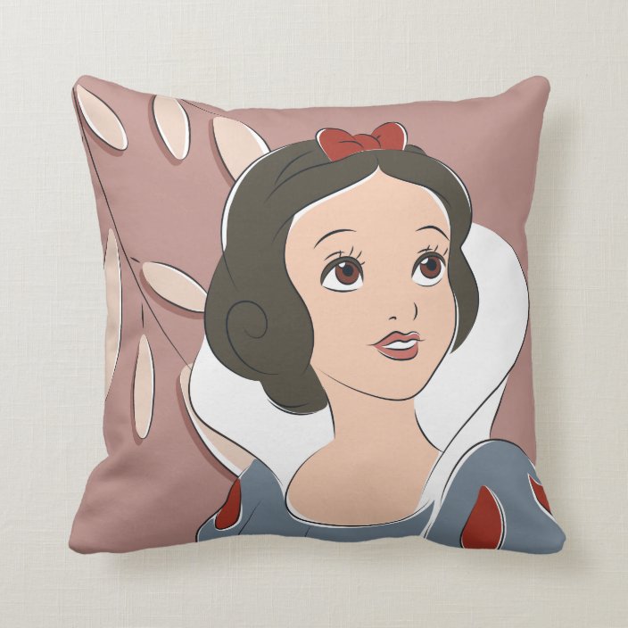 Snow White Captured Moment Throw Pillow 