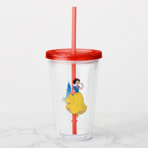Snow White & Castle Graphic Acrylic Tumbler