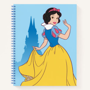 Snow White & Castle Graphic Notebook