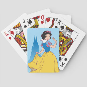 Snow White & Castle Graphic Playing Cards