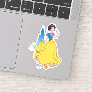 Snow White & Castle Graphic Sticker